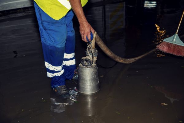 Basement Water Removal in Richardson