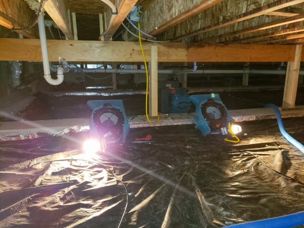 Crawlspace Water Removal in Richardson