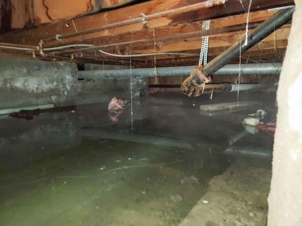 Crawlspace Water Restoration in Richardson